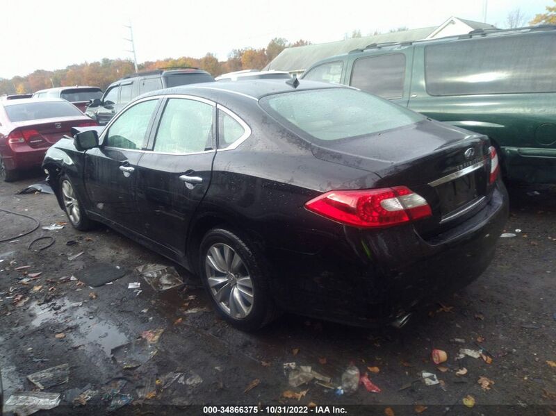 2012 INFINITI M37X Black  Gasoline JN1BY1AR6CM391353 photo #4