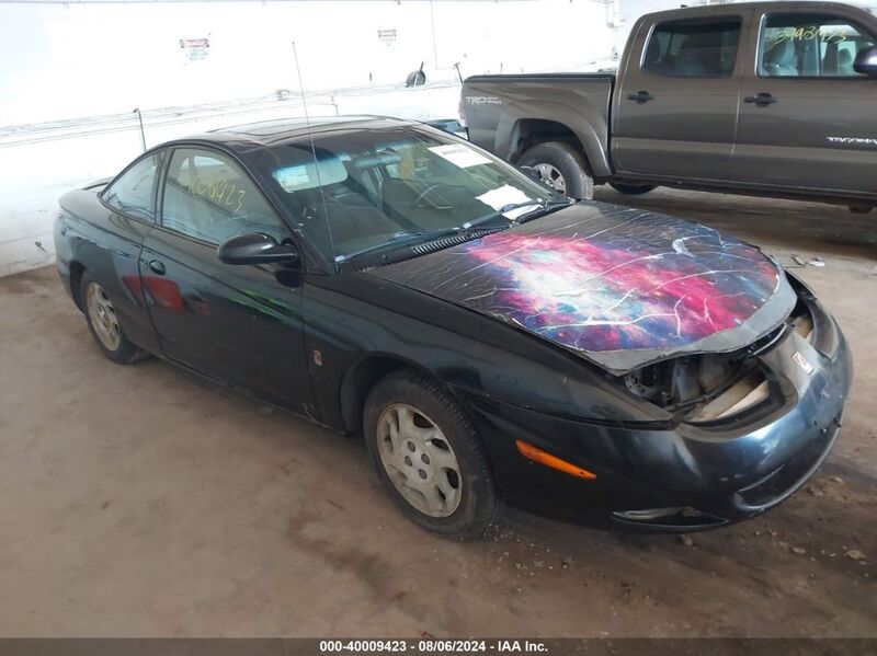 2001 SATURN SC2 Black  Gasoline 1G8ZR12711Z209560 photo #1