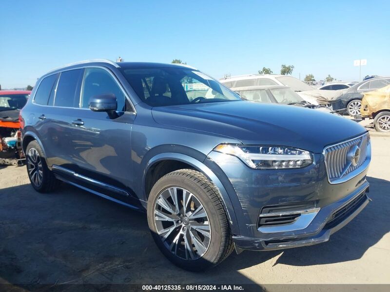 2021 VOLVO XC90 RECHARGE PLUG-IN HYBRID T8 INSCRIPTION EXPRESSION 6 PASSENGER Blue  hybrid engine YV4BR00K8M1706985 photo #1