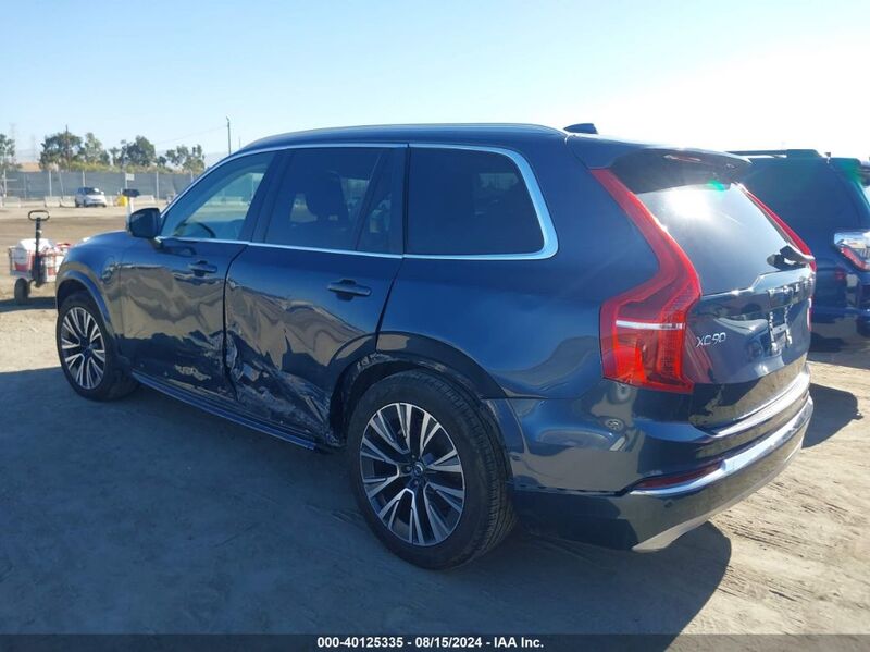 2021 VOLVO XC90 RECHARGE PLUG-IN HYBRID T8 INSCRIPTION EXPRESSION 6 PASSENGER Blue  hybrid engine YV4BR00K8M1706985 photo #4