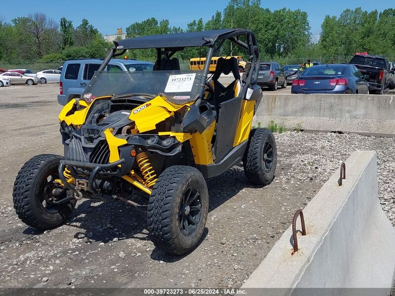 2013 CAN-AM MAVERICK 1000R X RS Yellow  Other 3JBPXLP19DJ003416 photo #3