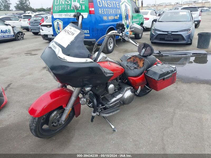 2010 HARLEY-DAVIDSON FLTRX Red  Other 1HD1KH438AB652743 photo #3