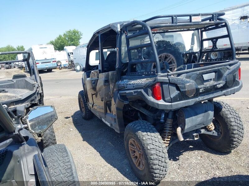 2019 POLARIS GENERAL 4 1000 EPS RIDE COMMAND EDITION Black  Gasoline 3NSRHK999KH834028 photo #4