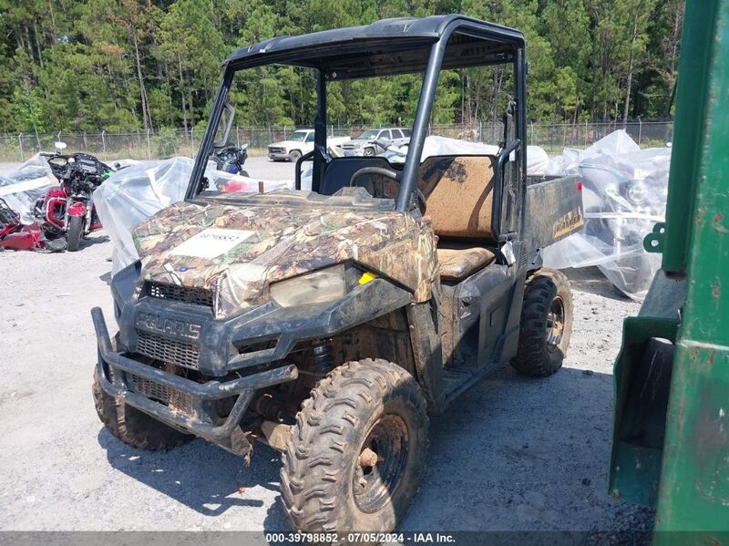 2022 POLARIS RANGER EV Black  Electric 3NSMAAE46NE308836 photo #3