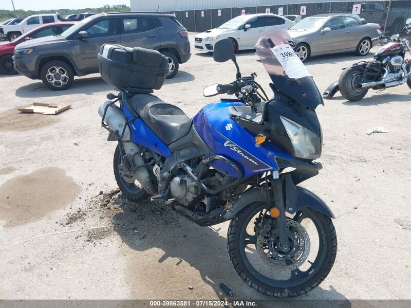 2007 SUZUKI DL650 Blue  Other JS1VP54A672100775 photo #1