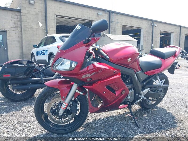 2007 SUZUKI SV650 Red  Other JS1VP53A472103675 photo #3