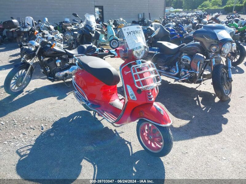 2023 VESPA PRIMAVERA/SPRINT 150 Red  Gasoline ZAPM818G7P5909432 photo #1