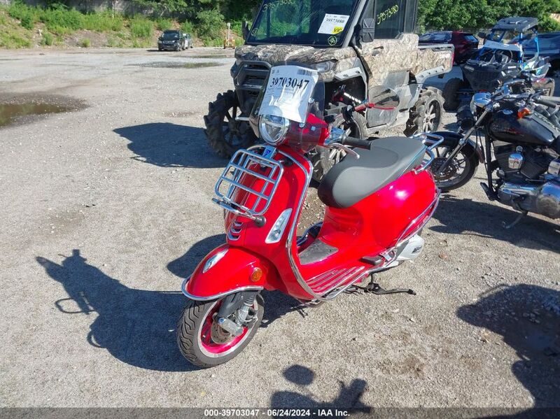 2023 VESPA PRIMAVERA/SPRINT 150 Red  Gasoline ZAPM818G7P5909432 photo #3