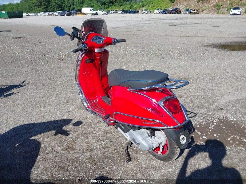 2023 VESPA PRIMAVERA/SPRINT 150 Red  Gasoline ZAPM818G7P5909432 photo #4