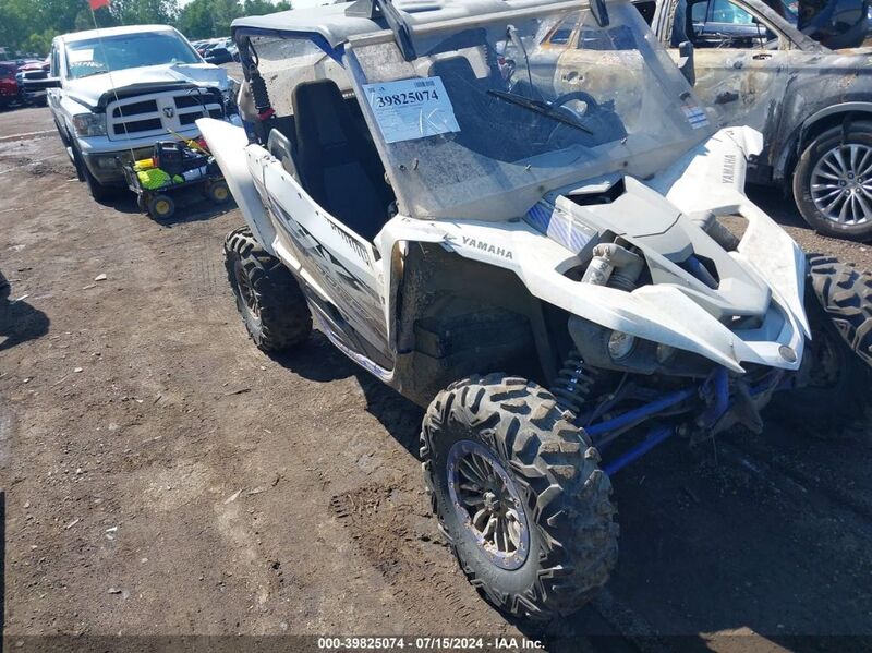 2019 YAMAHA YXZ1000 White  Gasoline 5Y4AN37Y7KA100457 photo #1