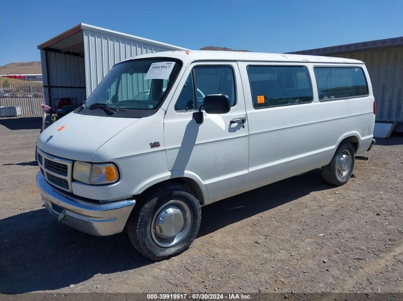 1995 DODGE RAM WAGON B3500 White  Gasoline 2B5WB35Z5SK515289 photo #3