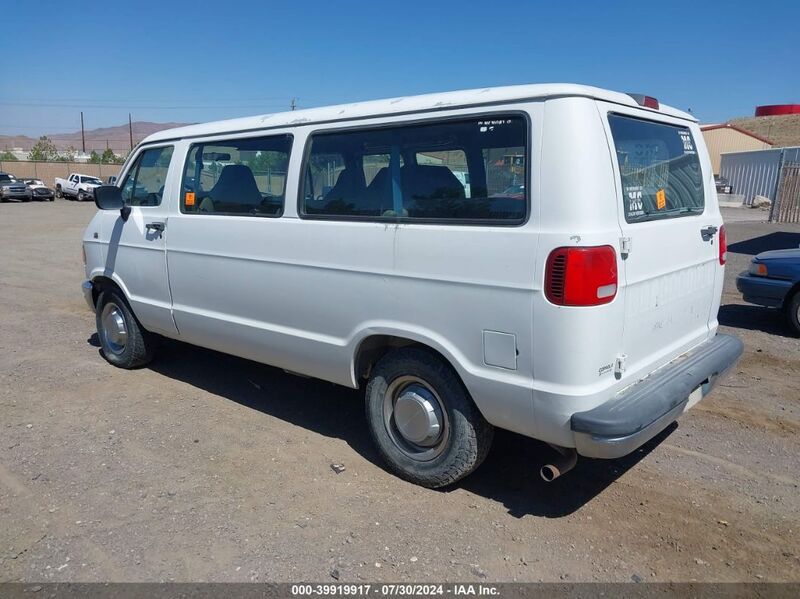 1995 DODGE RAM WAGON B3500 White  Gasoline 2B5WB35Z5SK515289 photo #4