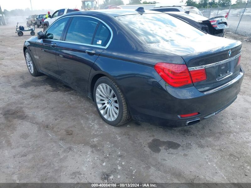 2012 BMW 750LI XDRIVE Gray  Gasoline WBAKC8C52CC437651 photo #4