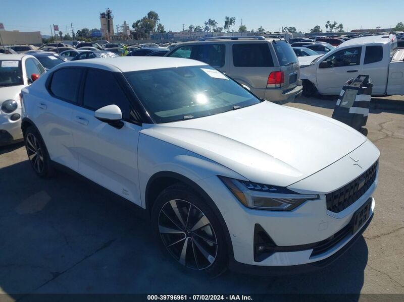 2022 POLESTAR 2 LONG RANGE DUAL MOTOR White  Electric LPSED3KA3NL076022 photo #1