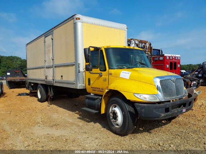 2007 INTERNATIONAL 4000 4300 Yellow  Diesel 1HTMMAAL77H378917 photo #1