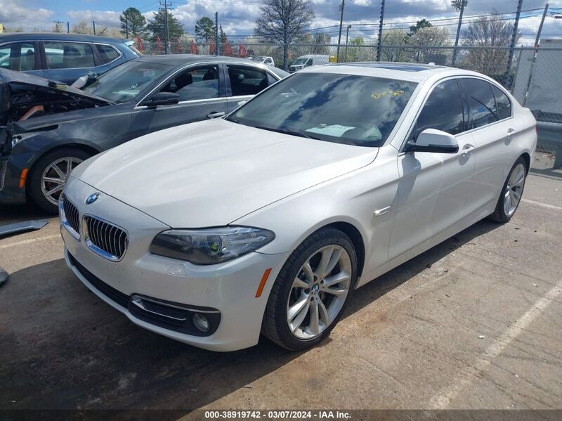 2014 BMW 535D XDRIVE White  Diesel WBAFV3C5XED684881 photo #3