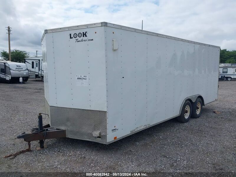 2012 LOOK TRAILERS TRAILER White  Other 53BTE2029DA009356 photo #3