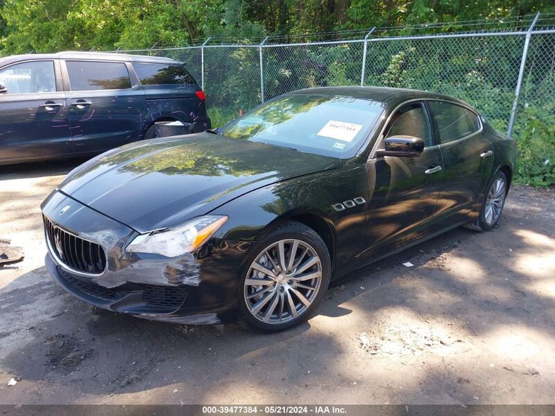 2016 MASERATI QUATTROPORTE S Q4 Black  Gasoline ZAM56RRA4G1166204 photo #3