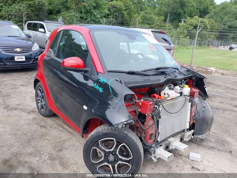 2018 SMART FORTWO ELECTRIC DRIVE PASSION/PRIME/PURE Red  Electric WMEFJ9BA0JK261976 photo #1