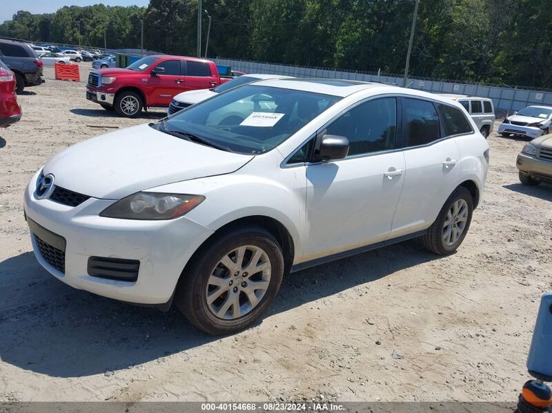 2007 MAZDA CX-7 SPORT White  Gasoline JM3ER293170132111 photo #3