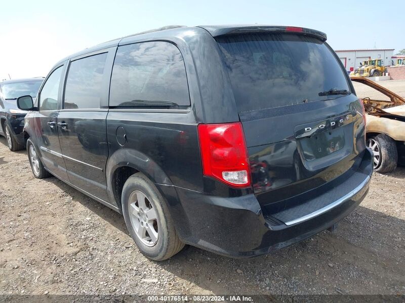 2011 DODGE GRAND CARAVAN SE/SXT Black sports v flexible fuel 2D4RN4DG3BR730729 photo #4