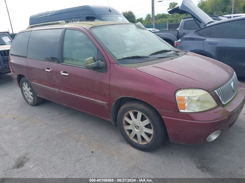 2006 MERCURY MONTEREY LUXURY Red  Gasoline 2MRDA22296BJ03267 photo #1