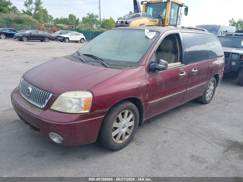 2006 MERCURY MONTEREY LUXURY Red  Gasoline 2MRDA22296BJ03267 photo #3