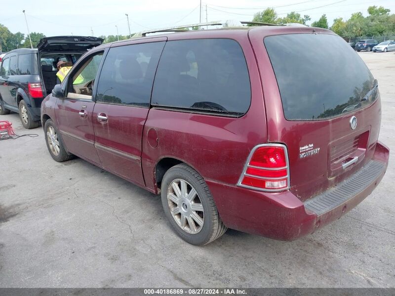 2006 MERCURY MONTEREY LUXURY Red  Gasoline 2MRDA22296BJ03267 photo #4