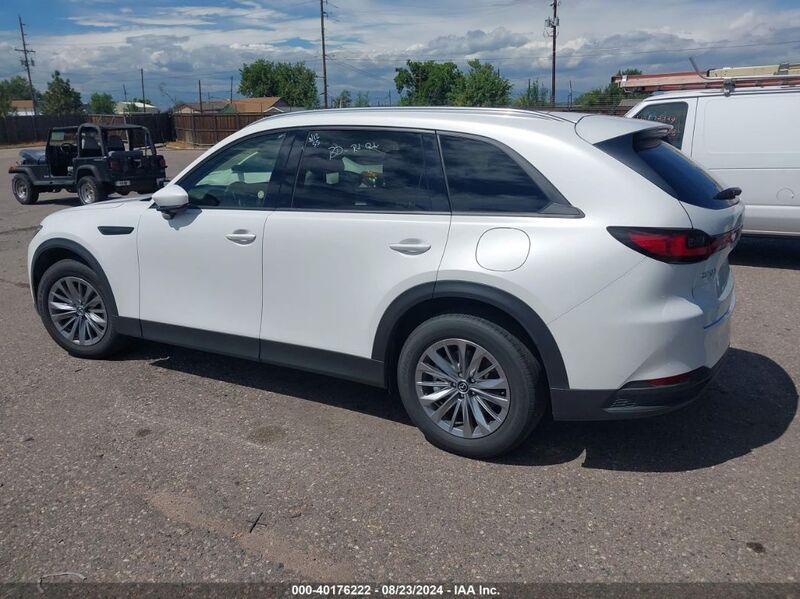 2024 MAZDA CX-90 3.3 TURBO PREFERRED PLUS White  Gasoline JM3KKCHD1R1149625 photo #4