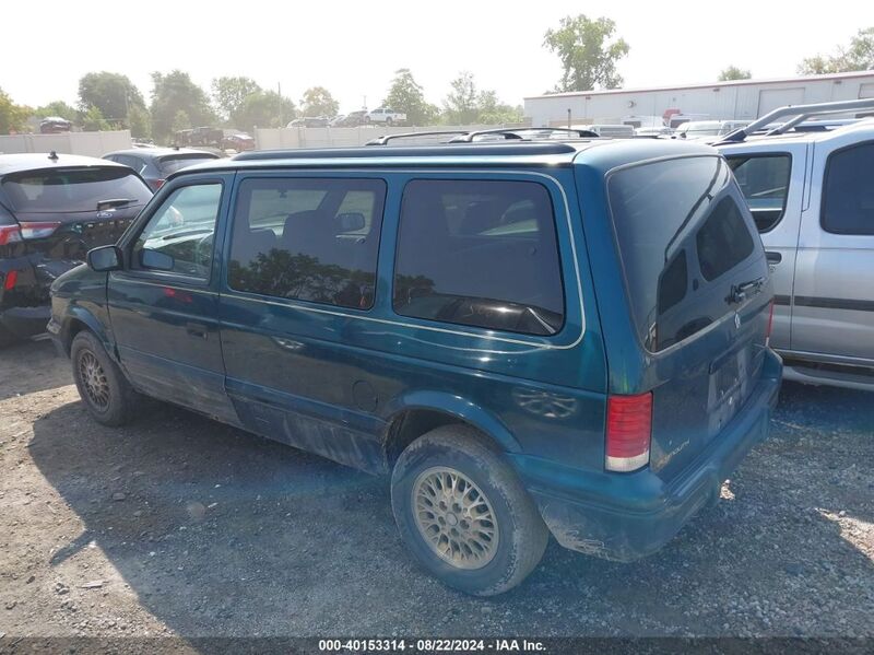 1994 PLYMOUTH VOYAGER SE Green  Gasoline 2P4GH453XRR765412 photo #4