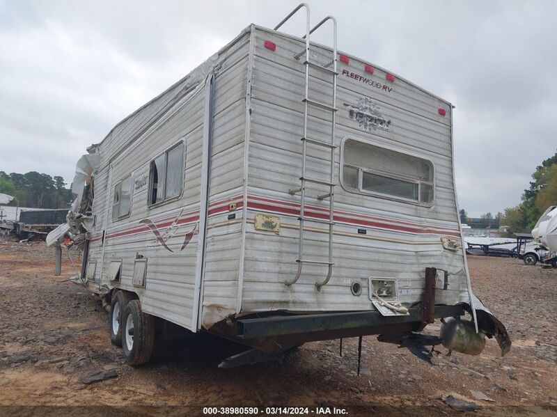 2000 FLEETWOOD TERRAVAC White  Other 1EA5J2720Y4087069 photo #4