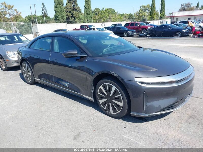 2023 LUCID AIR PURE Gray  Electric 50EA1PFA4PA007415 photo #1