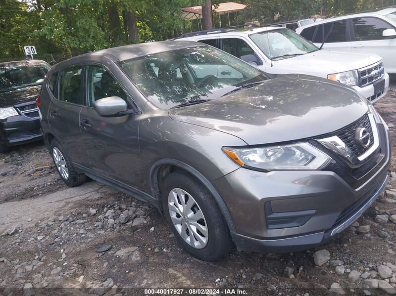 2017 NISSAN ROGUE S Gray  Gasoline KNMAT2MT4HP501309 photo #1