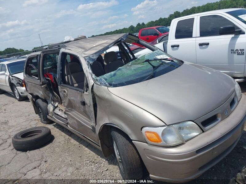 1998 OLDSMOBILE SILHOUETTE GL Gold  Gasoline 1GHDX03EXWD123496 photo #1