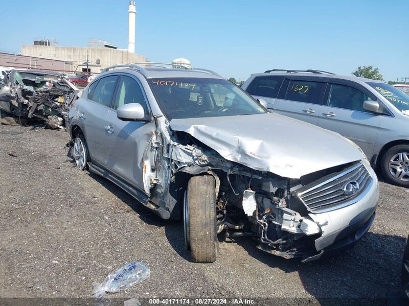 2009 INFINITI EX35 JOURNEY Silver  Gasoline JNKAJ09F69M951123 photo #1