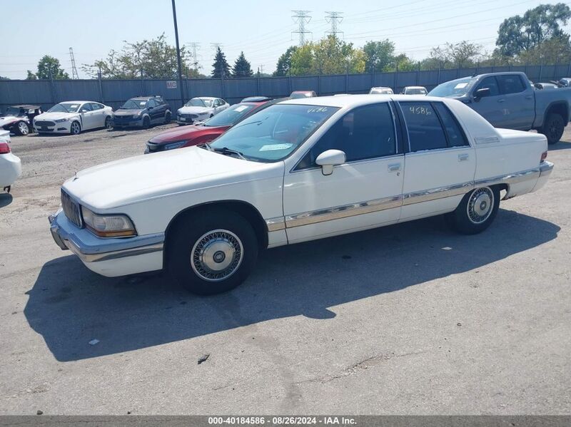 1993 BUICK ROADMASTER White  Gasoline 1G4BN5374PR426954 photo #3