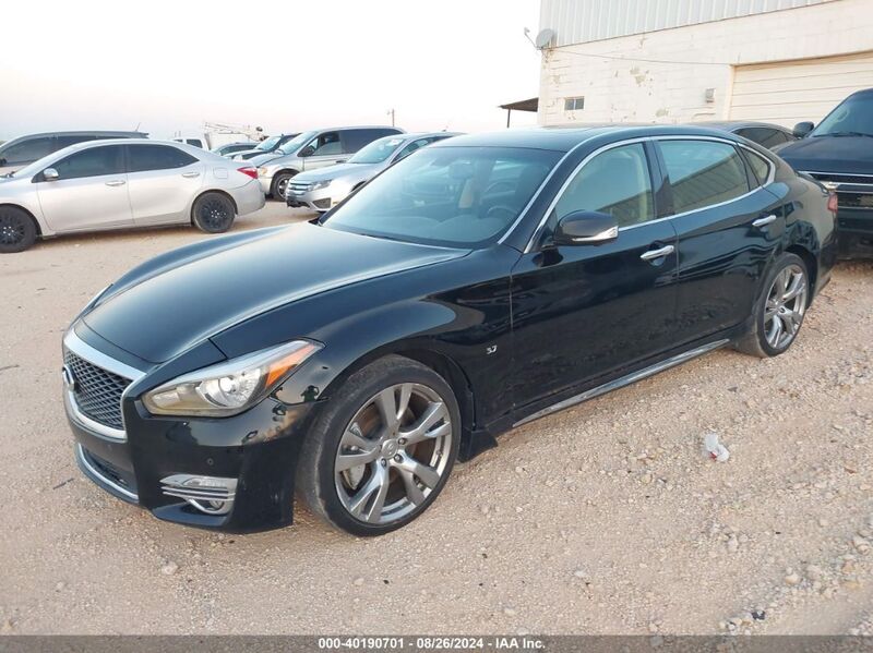 2016 INFINITI Q70L 3.7 Black  Gasoline JN1BY1PP8GM631286 photo #3