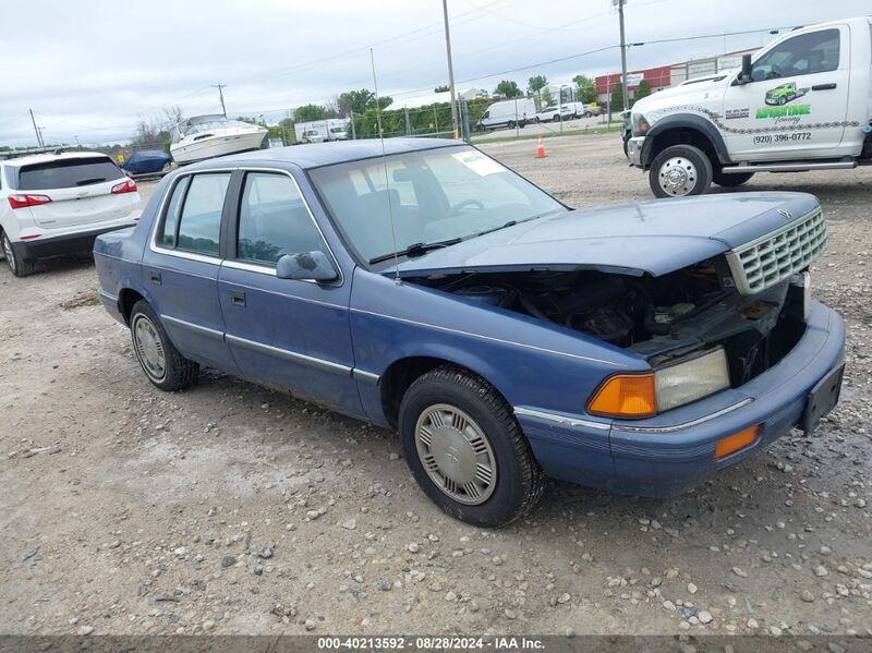 1993 PLYMOUTH ACCLAIM Blue  Gasoline 1P3XA46KXPF648495 photo #1