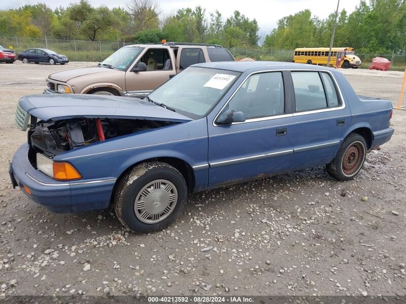 1993 PLYMOUTH ACCLAIM Blue  Gasoline 1P3XA46KXPF648495 photo #3