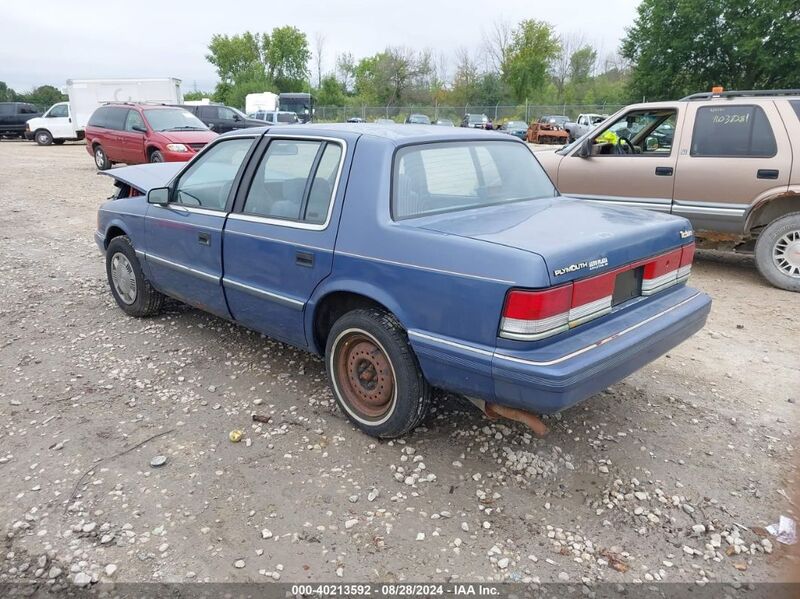 1993 PLYMOUTH ACCLAIM Blue  Gasoline 1P3XA46KXPF648495 photo #4