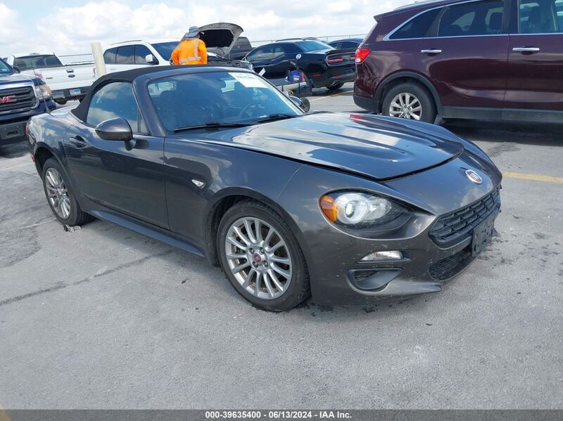 2017 FIAT 124 SPIDER CLASSICA Gray  Gasoline JC1NFAEK9H0106590 photo #1