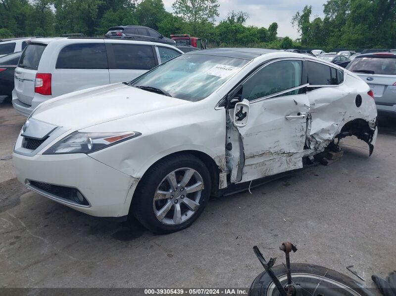 2010 ACURA ZDX White  Gasoline 2HNYB1H66AH500229 photo #3