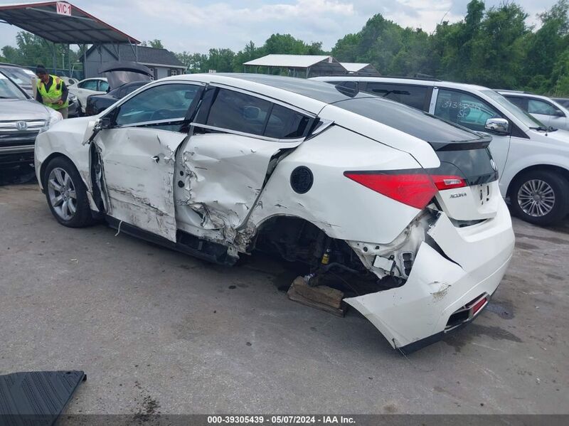 2010 ACURA ZDX White  Gasoline 2HNYB1H66AH500229 photo #4