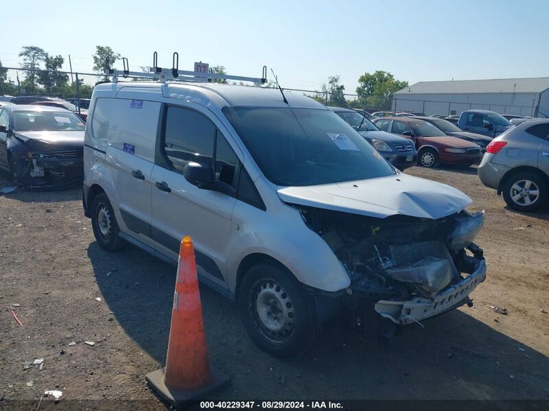 2014 FORD TRANSIT CONNECT XL Silver cargo va gas NM0LE6E7XE1150557 photo #1