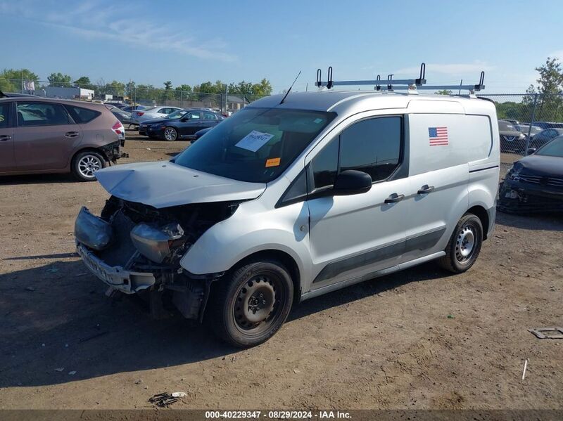 2014 FORD TRANSIT CONNECT XL Silver cargo va gas NM0LE6E7XE1150557 photo #3