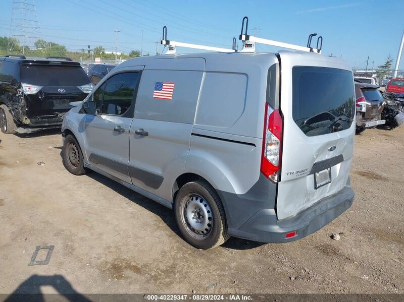 2014 FORD TRANSIT CONNECT XL Silver cargo va gas NM0LE6E7XE1150557 photo #4