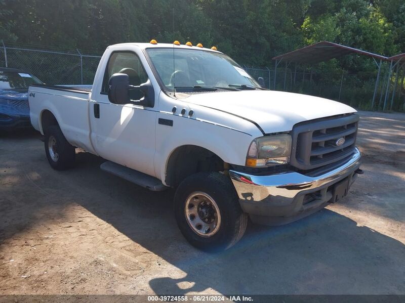 2004 FORD F-250 XL/XLT White  Gasoline 1FTNF21L94EA79735 photo #1