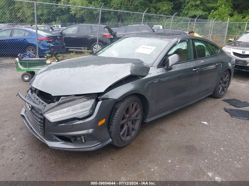 2018 AUDI S7 4.0T PREMIUM PLUS Gray  Gasoline WAU2FAFC1JN027630 photo #3