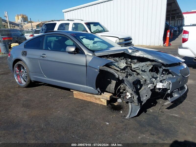 2005 BMW 645CI Gray  Gasoline WBAEH73435B193517 photo #1