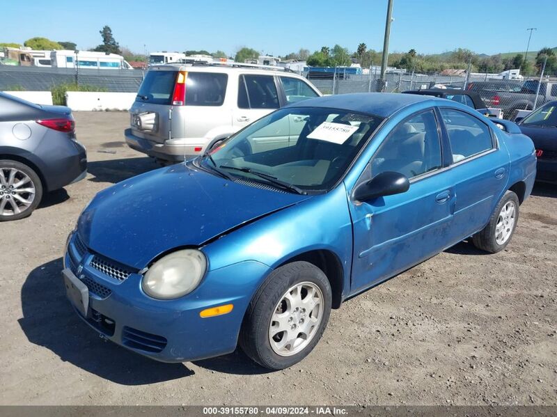 2003 DODGE NEON SXT Blue  Gasoline 1B3ES56C23D209737 photo #3